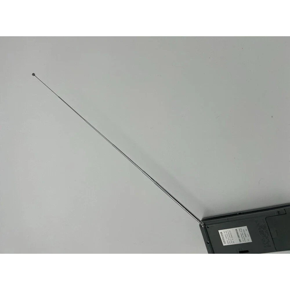 Sony Watchman FD-10A Portable Black & White TV VHF UHF Vintage Tested Works